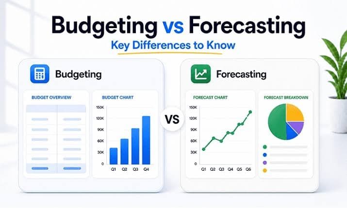 الفرق بين Budgeting وForecasting وأهم الاختلافات بينهما
