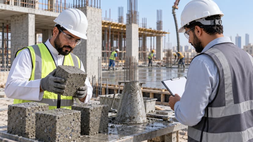 Concrete is used throughout the world for a wide range of applications. In order to improve the prop